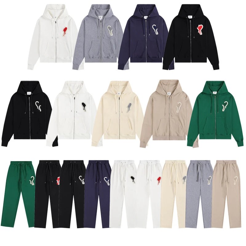 Multi Color Hoodie Set